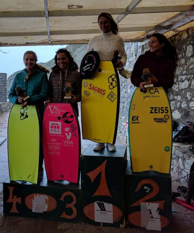 carina podio europeu